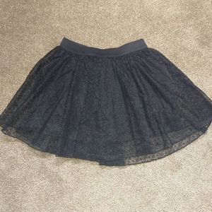 Bongo Black Mini Skirt Size M